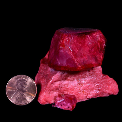 2.1" Stunning Ruby Alum Crystal Mineral Specimen Sokolowski Location Poland - Fossil Age Minerals