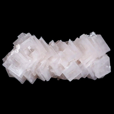 3.6" Quality White Halite Salt Crystals Cluster Mineral Trona, CA Searles Lake