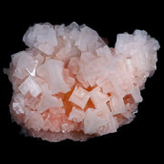 4.7" Quality Pink Halite Salt Crystals Cluster Mineral Trona, CA Searles Lake