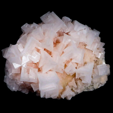 XL 5.8" Quality Pink Halite Salt Crystals Cluster Mineral Trona, CA Searles Lake