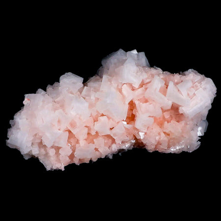 XL 7" Quality Pink Halite Salt Crystals Cluster Mineral Trona, CA Searles Lake