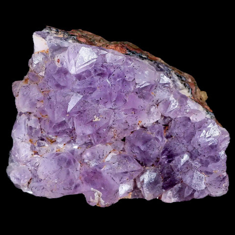 2.9" Rough Purple Amethyst Crystal Cluster Mineral Specimen Morocco - Fossil Age Minerals