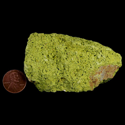 3" Rough Green Nontronite Mineral Specimen Jove Lauriano Minas Gerais Brazil - Fossil Age Minerals