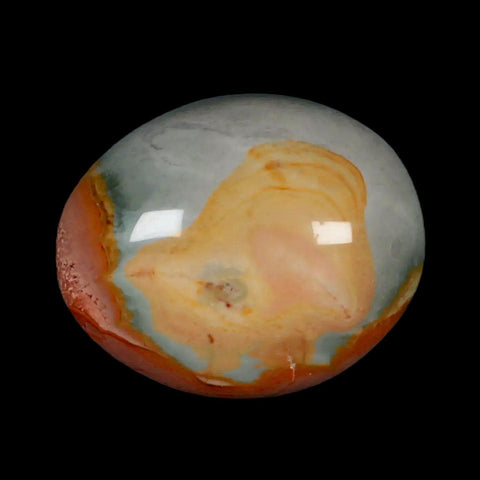 2.4" Polychrome Jasper Natural Polished Mineral Palm Stone Madagascar - Fossil Age Minerals