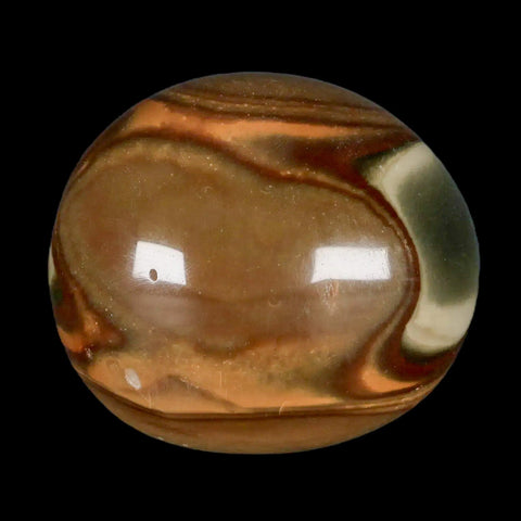 2.6" Polychrome Jasper Natural Polished Mineral Palm Stone Madagascar