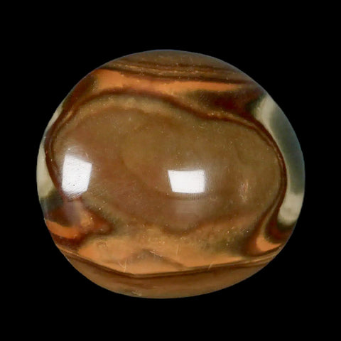 2.6" Polychrome Jasper Natural Polished Mineral Palm Stone Madagascar