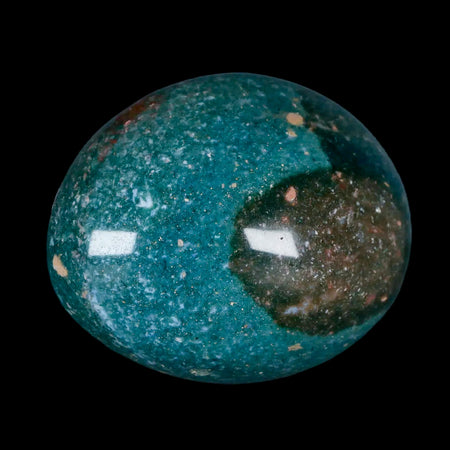 2.7" Polychrome Jasper Natural Polished Mineral Palm Stone Madagascar