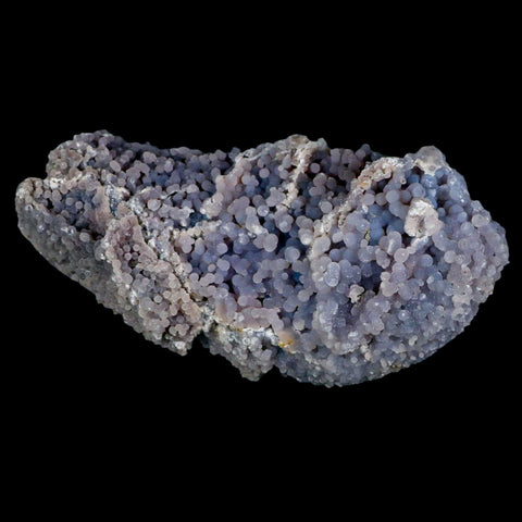 4.6" Purple Grape Agate Botryoidal Crystal Druzy Cluster Mineral Sulawesi Island