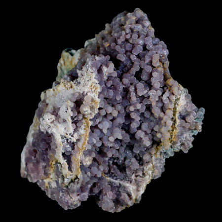 4.1" Purple Grape Agate Botryoidal Crystal Druzy Cluster Mineral Sulawesi Island