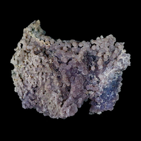 3.7" Purple Grape Agate Botryoidal Crystal Druzy Cluster Mineral Sulawesi Island