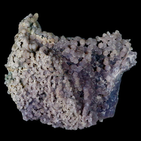 3.7" Purple Grape Agate Botryoidal Crystal Druzy Cluster Mineral Sulawesi Island