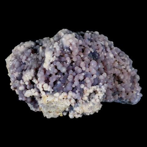 3.6" Purple Grape Agate Botryoidal Crystal Druzy Cluster Mineral Sulawesi Island