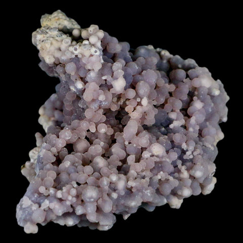 3.6" Purple Grape Agate Botryoidal Crystal Druzy Cluster Mineral Sulawesi Island