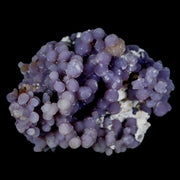 2.1" Purple Grape Agate Botryoidal Crystal Druzy Cluster Mineral Sulawesi Island