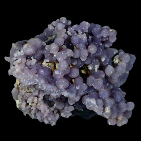 2.4" Purple Grape Agate Botryoidal Crystal Druzy Cluster Mineral Sulawesi Island