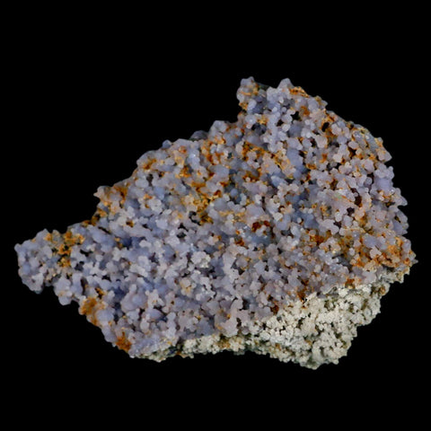 3" Purple Grape Agate Botryoidal Crystal Druzy Cluster Mineral Sulawesi Island - Fossil Age Minerals