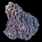 2.7" Purple Grape Agate Botryoidal Crystal Druzy Cluster Mineral Sulawesi Island