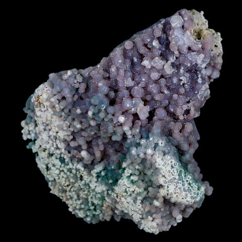 2.7" Purple Grape Agate Botryoidal Crystal Druzy Cluster Mineral Sulawesi Island - Fossil Age Minerals