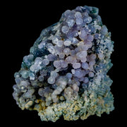 2.2" Purple Grape Agate Botryoidal Crystal Druzy Cluster Mineral Sulawesi Island