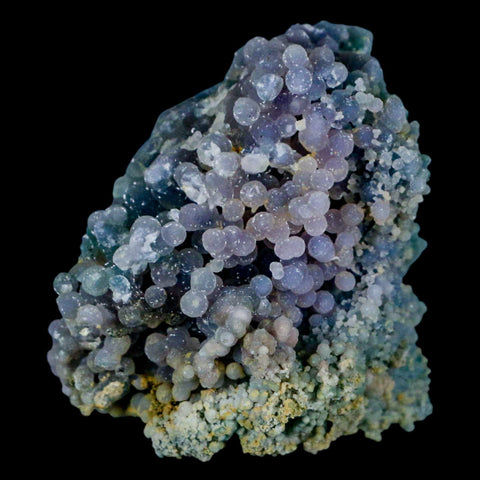 2.2" Purple Grape Agate Botryoidal Crystal Druzy Cluster Mineral Sulawesi Island - Fossil Age Minerals