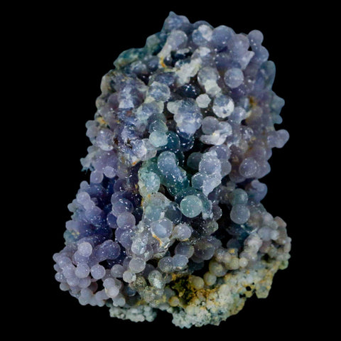 2.2" Purple Grape Agate Botryoidal Crystal Druzy Cluster Mineral Sulawesi Island - Fossil Age Minerals