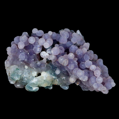 2.4" Purple Grape Agate Botryoidal Crystal Druzy Cluster Mineral Sulawesi Island - Fossil Age Minerals