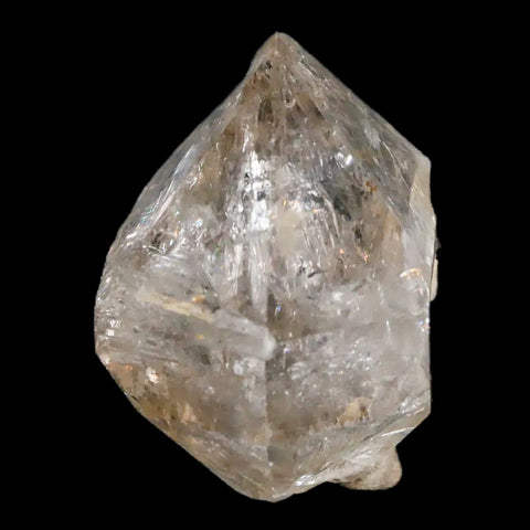 1.6" Natural Clear Skeletal Crystal Quartz Point Fenestra Quartz Imilchil Morocco - Fossil Age Minerals