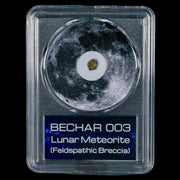 Moon Rock Lunar Meteorite Bechar 003 Algerian Sahara Desert Discovered 2022 COA