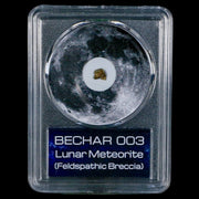 Moon Rock Lunar Meteorite Bechar 003 Algerian Sahara Desert Discovered 2022 COA