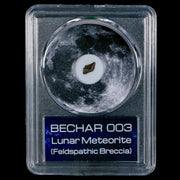 Moon Rock Lunar Meteorite Bechar 003 Algerian Sahara Desert Discovered 2022 COA