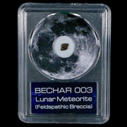 Moon Rock Lunar Meteorite Bechar 003 Algerian Sahara Desert Discovered 2022 COA