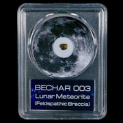 Moon Rock Lunar Meteorite Bechar 003 Algerian Sahara Desert Discovered 2022 COA