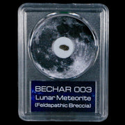 Moon Rock Lunar Meteorite Bechar 003 Algerian Sahara Desert Discovered 2022 COA