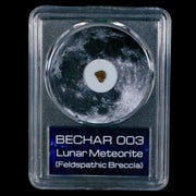 Moon Rock Lunar Meteorite Bechar 003 Algerian Sahara Desert Discovered 2022 COA