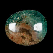 2.7" Natural Polished Ocean Jasper Crystal Palm Stone Location Madagascar Healing