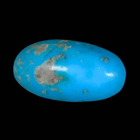 1.4" Natural Polished Teal Turquoise Gemstone Mineral Specimen Cab - Fossil Age Minerals