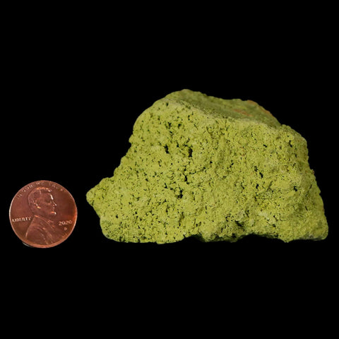 2.6" Rough Green Nontronite Mineral Specimen Jove Lauriano Minas Gerais Brazil - Fossil Age Minerals