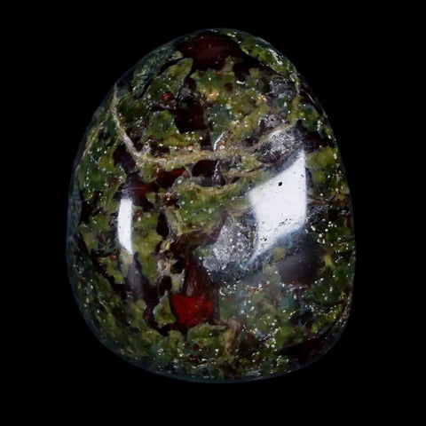 1.2" Polished Natural Dragon Blood Jasper Mineral Stone Western Australia - Fossil Age Minerals