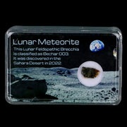 Moon Rock Lunar Meteorite Bechar 003 Algerian Sahara Desert Discovered 2022