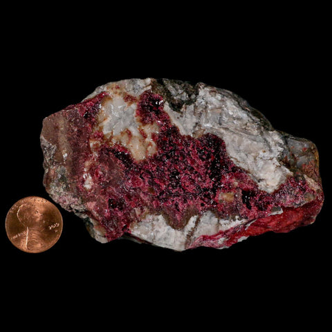 3.7" Erythrite Pink Cobalt Crystal Mineral Specimen Atlas Mountains, Morocco - Fossil Age Minerals