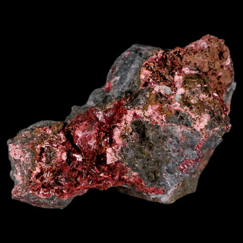 3.6" Erythrite Pink Cobalt Crystal Mineral Specimen Atlas Mountains, Morocco - Fossil Age Minerals