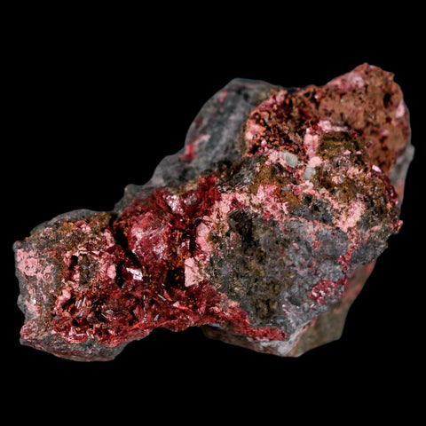 3.6" Erythrite Pink Cobalt Crystal Mineral Specimen Atlas Mountains, Morocco - Fossil Age Minerals