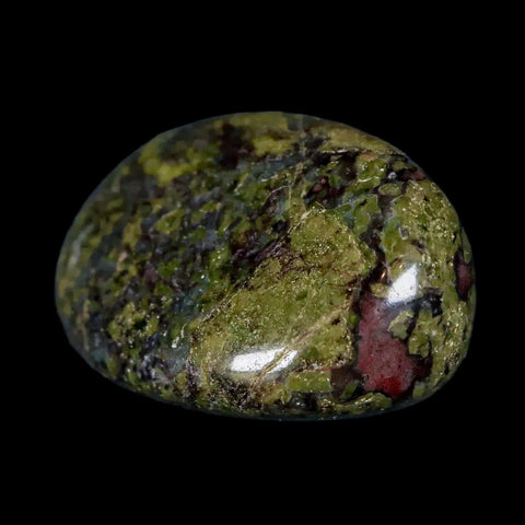 1.3" Polished Natural Dragon Blood Jasper Mineral Stone Western Australia - Fossil Age Minerals