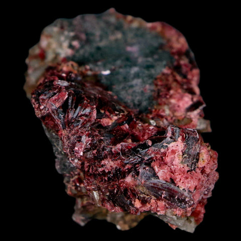 1.7" Erythrite Pink Cobalt Crystal Mineral Specimen Atlas Mountains, Morocco - Fossil Age Minerals