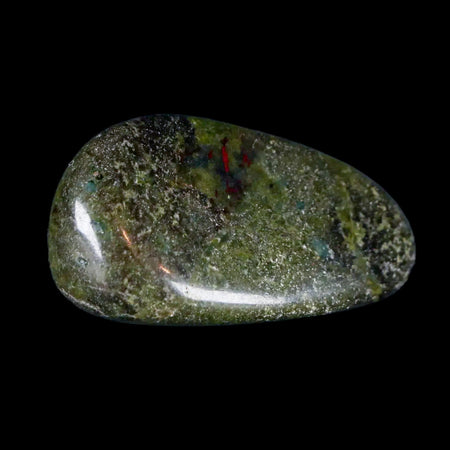 1.3" Polished Natural Dragon Blood Jasper Mineral Stone Western Australia