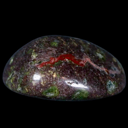 1.2" Polished Natural Dragon Blood Jasper Mineral Stone Western Australia