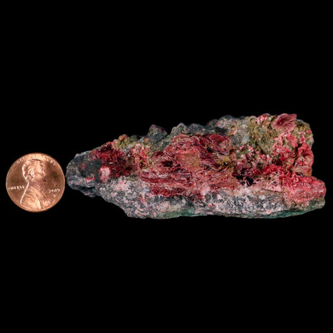 3.2" Erythrite Pink Cobalt Crystal Mineral Specimen Atlas Mountains, Morocco - Fossil Age Minerals