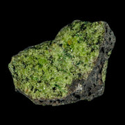 XL 4" Natural Emerald Peridot Crystal Minerals On Volcanic Rock Gila, Arizona