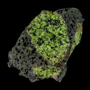 XL 4.1" Natural Emerald Peridot Crystal Minerals On Volcanic Rock Gila, Arizona