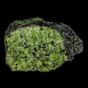 XL 4.2" Natural Emerald Peridot Crystal Minerals On Volcanic Rock Gila, Arizona